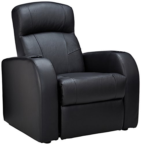 Coaster Home Furnishings Cyrus Home Theater Upholstered Recliner Black