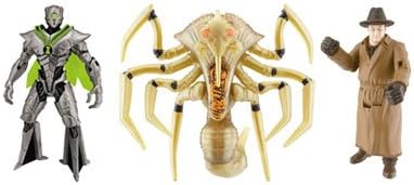 Ben 10 Alien Swarm 3 Pack Nanomech, Queen Alien & Validus