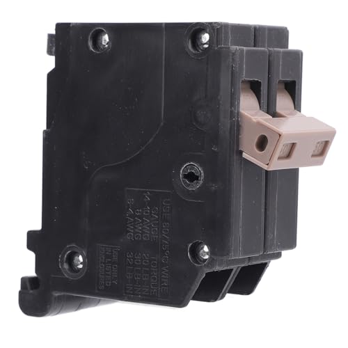 Disyuntor de caja moldeada de 2 polos y 50 A para centros de carga de 3/4 pulgadas