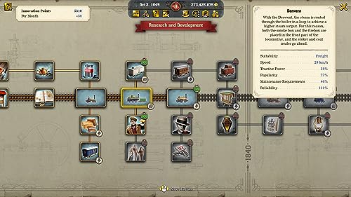 Railway Empire 2 Switch résolvez les défis logistiques du rail