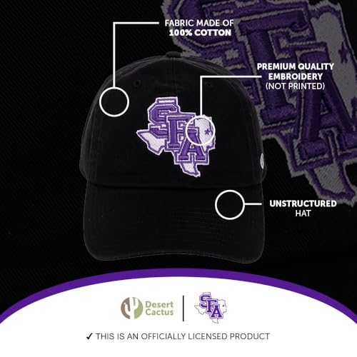 Gorra bordada ajustable negra para adultos miniatura 4