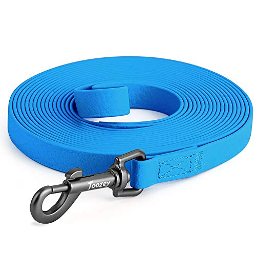Toozey Schleppleine für Hunde, 3m / 5m / 7m / 10m / 15m / 20m Schleppleine mit Handschlaufe und Netztasche, Wasserdicht Trainingsleine für Große bis Kleine Hunde, Robuste Hundeleine