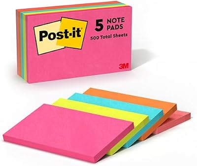 Post-it foglietti adesivi a righe