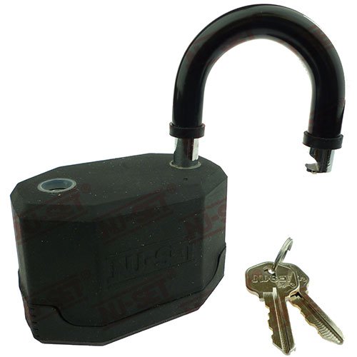 Image of NU-SET 5362-3 Laminated Steel Padlock with Weather-Proof Cover, 3-1 /4-Inch