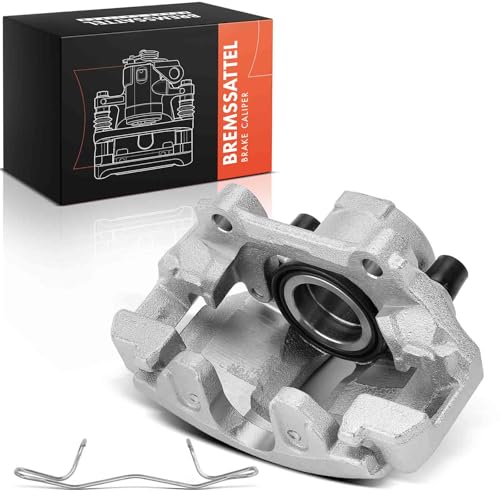 Frankberg Brake Caliper Disc Brake Front Left with Bracket (hole spacing 94mm) Compatible with Pass.a.t A4 A4 Avant A4 Cabriolet A6 A6 Avant Replace# 8E0615123A