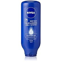 NIVEA Under Shower Body Milk Nourishing 1 x 400ml, Moisturizing Shower Milk, Skin Conditioner with Almond Oil for Dry Skin Care