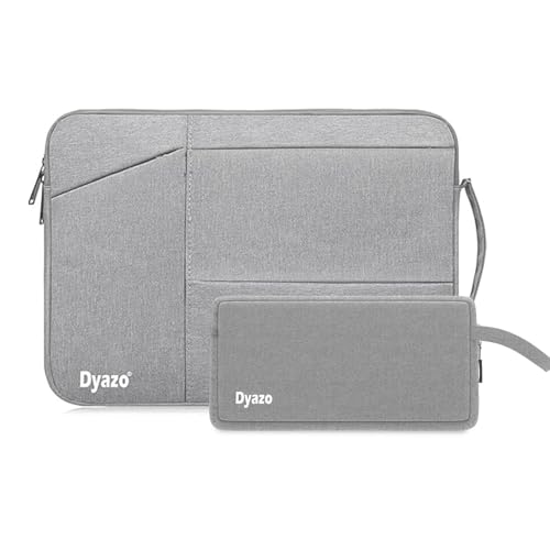 Dyazo Inch Laptop Sleeve with Charger Pouch Three Pocket