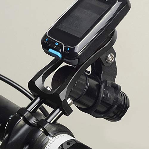 Qukaim Soporte de montaje para computadora de bicicleta, soporte adaptador de extensión para manillar de bicicleta, compatible con varios ordenadores de bicicleta, ligero, fácil de instalar, color