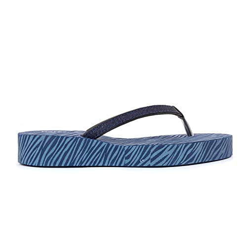 Image of Khadim's Waves Platform Heel Casual Slippers for Women