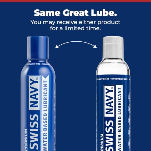 Image of Swiss Navy Premium Water-Based Lubricant - 6 oz | Lubricating Gel for Men, Women & Couples - Toy Safe - Non-Staining Formula - Compatible with Latex & Condoms
