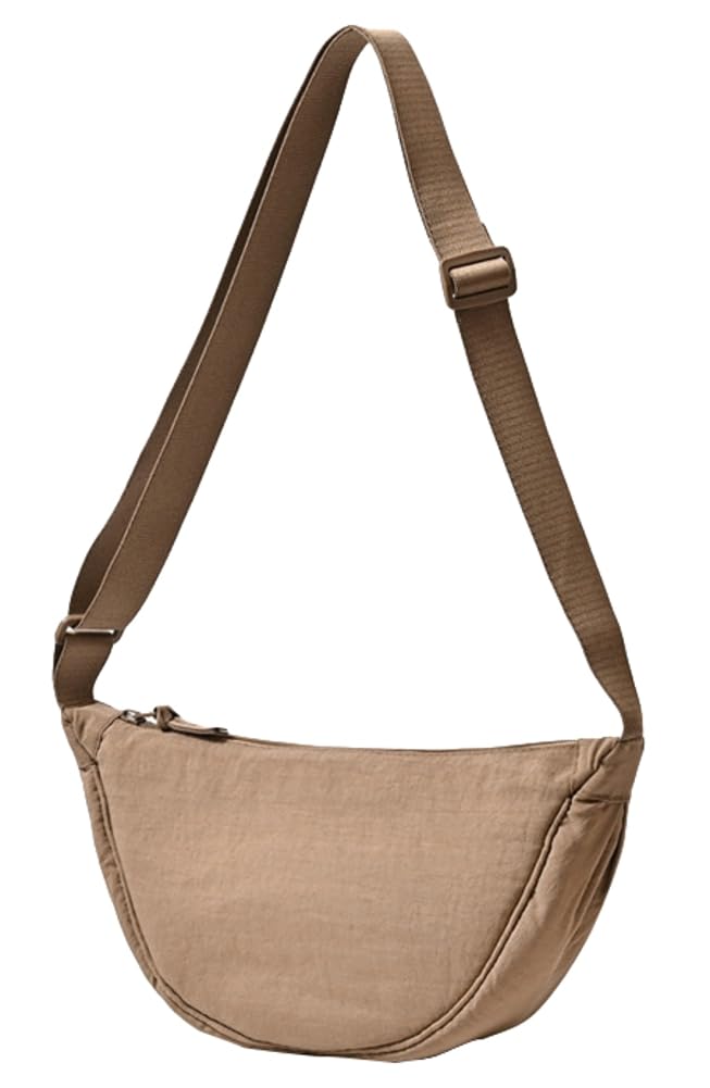 Crossbody Bag Hobo Sling Crescent Bags Women Men Trendy Small Shoulder Bag Purse Dumpling Casual Handbag Adjustable Strap