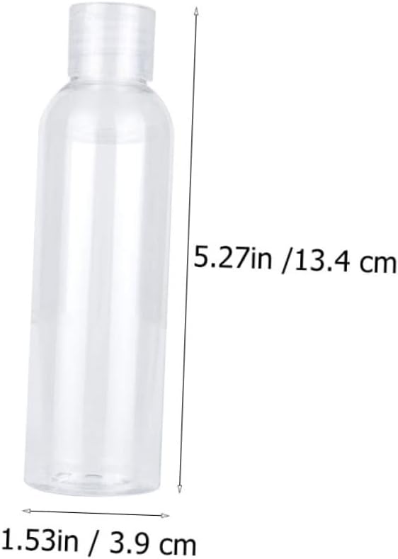Mikinona Xmas 12pcs 120ml Refillable PET Flip-top Plastic Bottle image 5