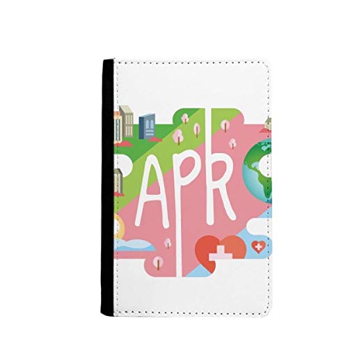 Portefeuille de voyage Avril illustration pour organiser vos cartes et passeport en vacances