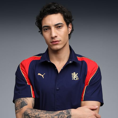 Image of Puma RCB 2026 Men's Relaxed Fit Shirt | IPL 2026