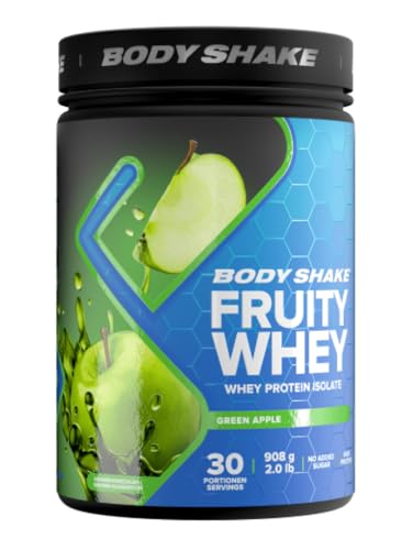 BODYSHAKE® Fruity Whey Protein Isolate - Green Apple