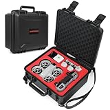 SN3 Waterproof Hard Case for DJI Neo Drone Fly More Combo- 6 Batteries, RC-N3/N2, Charging Hub & Accessories, Lightweight Carrying Case with Shoulder Strap for Travel and Outdoor Protection