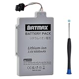 Batmax 6000mAh Battery for Nintendo Wii U Gamepad WUP-010, WUP-012