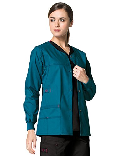 WonderWink Women's Wonderflex Constance Snap Scrub Jacket