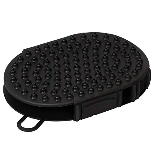 Weaver Leather Livestock Wash Mitt, 2-Sided, Black
