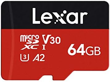 Lexar Micro SD Card Up to 100/30MB/s(R/W), 128G MicroSDXC Memory Card + SD Adapter with A1, C10, U3, V30, 4K Video Recording, TF Card