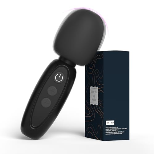 Mini Vibrator for Women Personal Massagers-Sex Toys Small Vibrator Wand for Women Vibrating Massagers for Adults Sex Toys Clitioral Stimulant Tool Female Viboators Toys(Black Mini)
