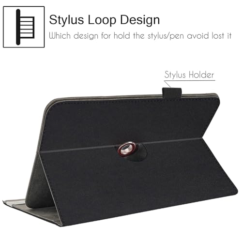 Étui pour tablette 11 pouces avec béquille rotative 360 et support multi-angle