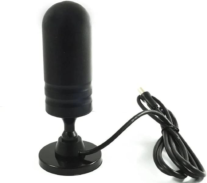 ANTENNA TV PER DIGITALE TERRESTRE DA INTERNO ED ESTERNO AMPLIFICATA 35DB DVB-T COMPATIBILE ANCHE PER AUTO E CAMPER