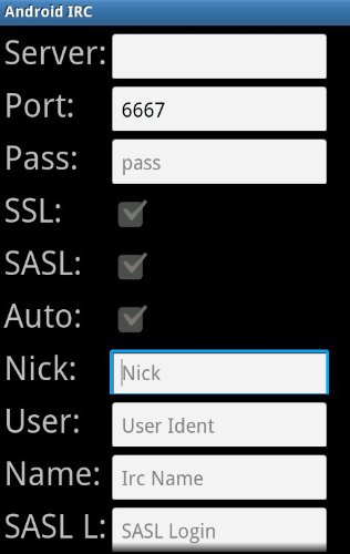 Android IRC - Internet Chat