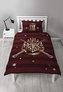 Character World Harry Potter Noel Single Duvet Cover and Pillowcase Set