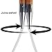 ChiaoGoo Bamboo Patina 12 inch (30cm) Circular Knitting Needles US Size 8 (5mm) 2012-8 with Stitch Holder