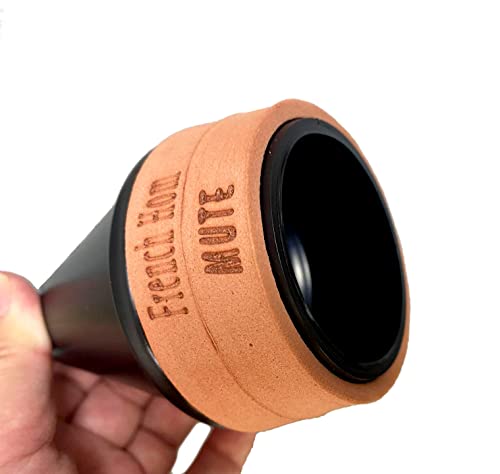image for TUOREN French Horn Mute Practice Mute Black PP Material