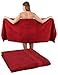 Produktbild Betz 2 Stück Premium Saunatücher Saunatuch Saunahandtuch Set 100% Baumwolle Frottier XXL Badetuch Strandtuch Größe 70 x 200 cm Farbe dunkelrot