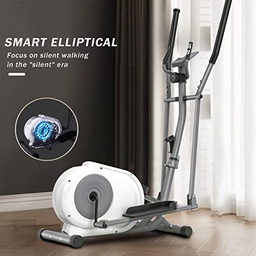 Image of Foldable Smart Elliptical Machine Vertical Indoor Silent Magnetic Control Exercise Bike Home