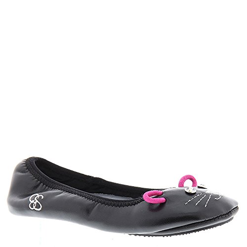 Jessica Simpson Monroe Black Flats Ballet Shoes Size 8