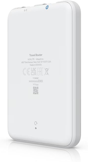 Ubiquiti UniFi UTR Travel Router (Power Adapter NOT Included), Ultra-Slim