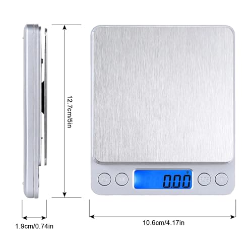 Báscula digital de cocina 3000g multifunción precisa miniatura 4