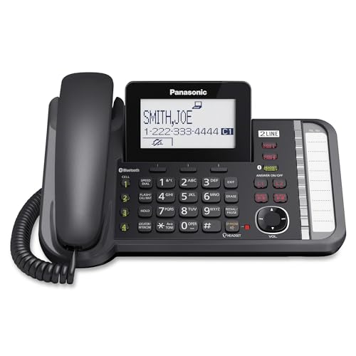 Panasonic KX-TG9581B 2-Line Corded/Cordless Phone System thumb #3