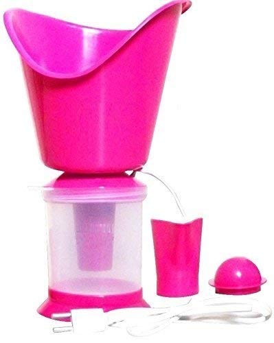 WHOLE MART Vaporizer Steamer, Facial Sauna and Nose Steamer, 3 In 1 Steam Inhaler (different color)