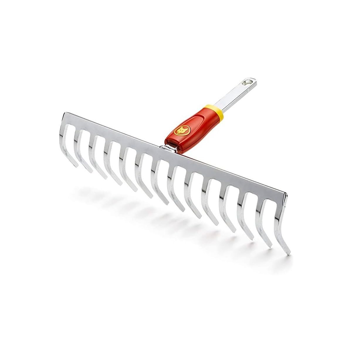 Outils Wolf DRM35 Rastrillo 6 Dientes Multi, Plateado y Naranja