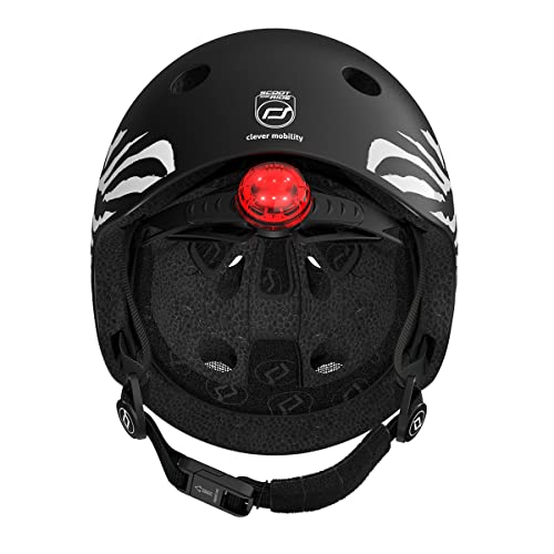 Scoot & Ride Unisex Jugend XXS Graphics Helm, Zebra, S