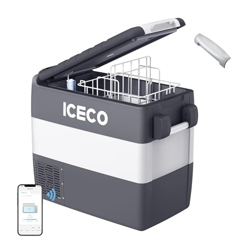 Iceco JP50 WITH JP SERIES LATCH 12V Refrigerator, 50 Liters Portable Car Freezer cover