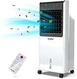 ❄️【La Mejor Alternativa al Aire Acondicionado】Los ingenieros superiores de IcyAir duraron tres años para diseñar específicamente para el mercado europeo y brindarle la solución perfecta para el verano: 1. Sin costos de instalación costosos. 2. Ningún refrigerante químico es muy respetuoso con el medio ambiente.3. El diseño de ahorro de energía de 110 W ahorrará tu billetera mucho.