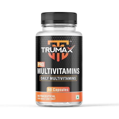 Image of Pro Multivitamins Capsules 60 Counts with Essential Minerals, Zinc & Vitamins for Stamina & Immunity Daily Supplement for Men & Women