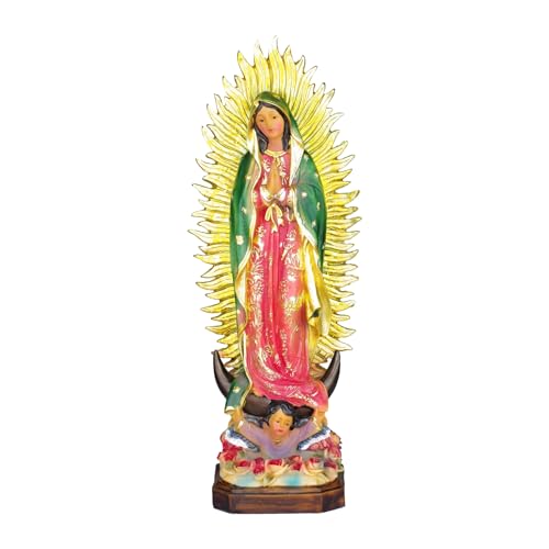Estatua Virgen de Guadalupe Resina 20 cm