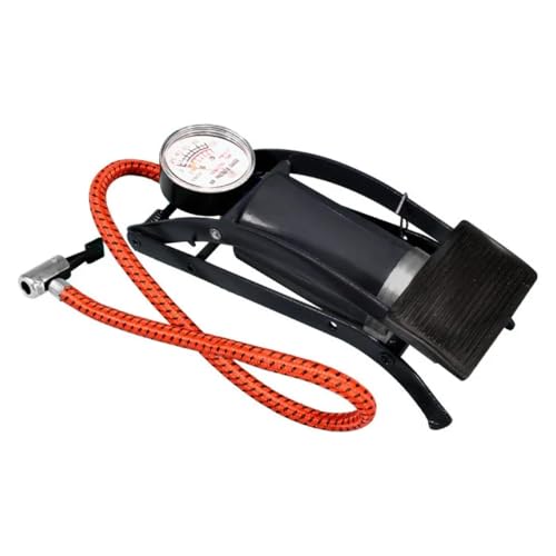 Bomba de Ar Portátil Compressor para Encher Pneus de Carro Moto Bicicleta Colchão Mangueira Flexivel