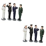 Ensemble de jeu de décoration de soldat : ​​idéal à des fins éducatives et de reconstitutions historiques, figurines de mini soldats classiques