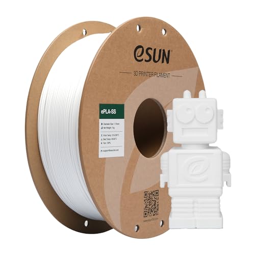 eSUN PLA Basic Filament 1.75mm, 3D Printer Filament High Speed PLA for...