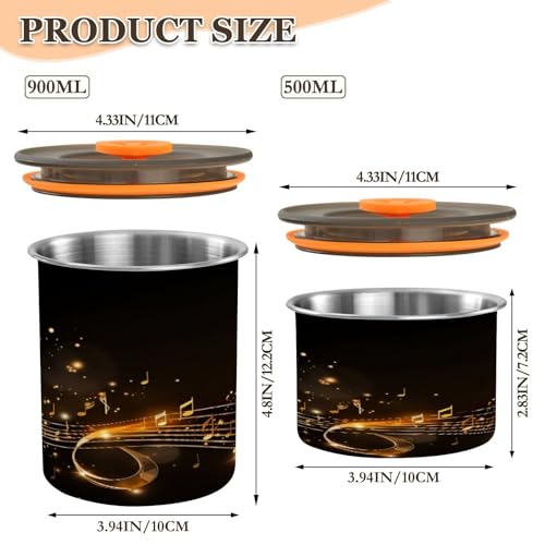 Envase Hermético de Acero Inoxidable Blueangle 500ml miniatura 2