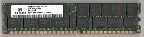 NETLIST NL9257RD12032-D21JIB PC2100 DDR266 2GB ECC REG (for Server ONLY)