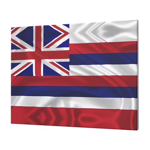 Toile murale drapeau d'Hawaï pour une ambiance évasion unique